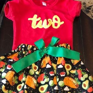 Taco Twosday Birthday outfit